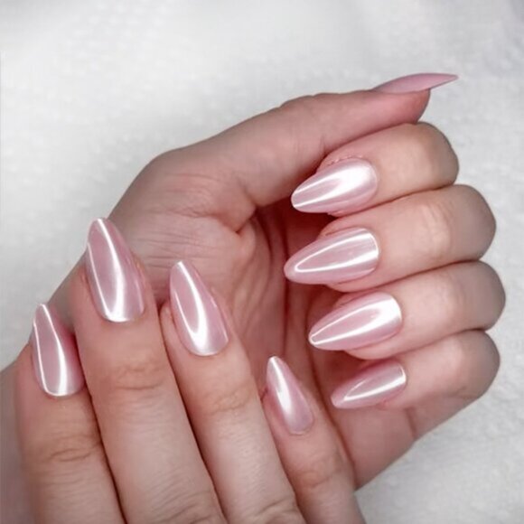 KISS ImPRESS Strawberry Glazed Donut Nails  / Medium Length - Picture 3 of 9